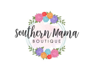 Southern Mama Boutique logo design by J0s3Ph