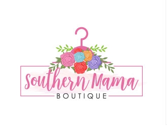 Southern Mama Boutique logo design by J0s3Ph