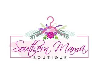 Southern Mama Boutique logo design by MUSANG