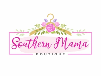 Southern Mama Boutique logo design by Abril