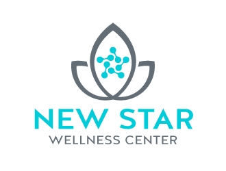 New Star Wellness Center logo design by ozenkgraphic