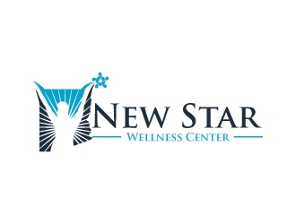 New Star Wellness Center logo design by KDesigns