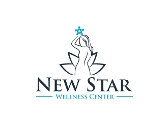 New Star Wellness Center logo design by KDesigns