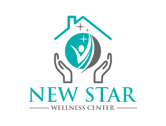 New Star Wellness Center logo design by Gwerth