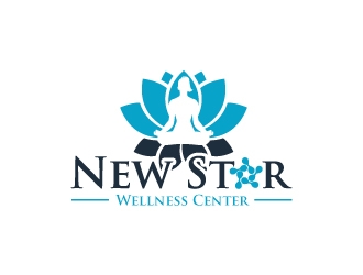 New Star Wellness Center logo design by Kirito