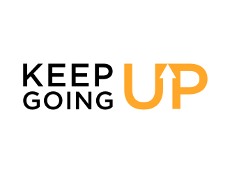 Keep Going Up logo design by puthreeone