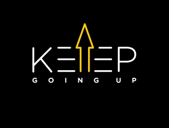 Keep Going Up logo design by aura