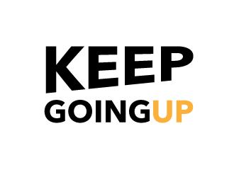 Keep Going Up logo design by mppal