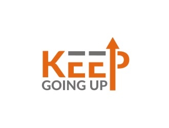 Keep Going Up logo design by Ulid