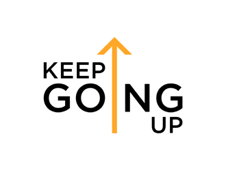 Keep Going Up logo design by alby