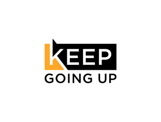 Keep Going Up logo design by alby