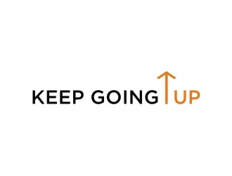 Keep Going Up logo design by sabyan