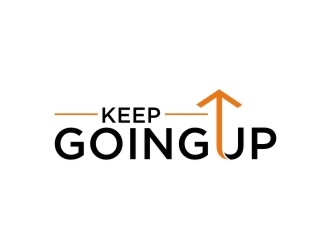 Keep Going Up logo design by sabyan