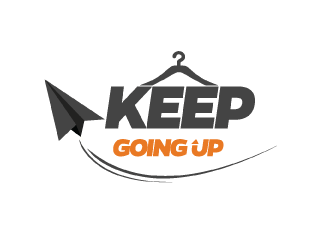 Keep Going Up logo design by GETT