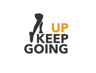 Keep Going Up logo design by mppal