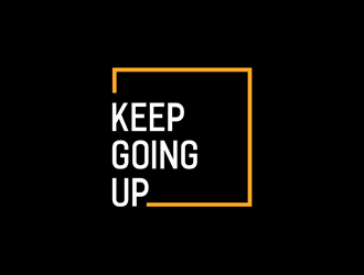 Keep Going Up logo design by alby