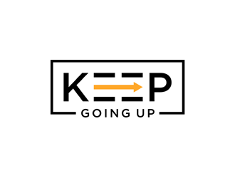 Keep Going Up logo design by alby