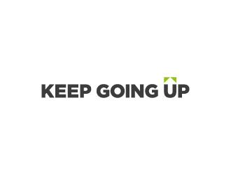 Keep Going Up logo design by WRDY