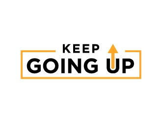 Keep Going Up logo design by akilis13