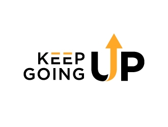 Keep Going Up logo design by akilis13