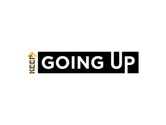 Keep Going Up logo design by luckyprasetyo