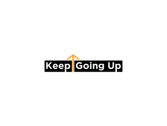 Keep Going Up logo design by luckyprasetyo