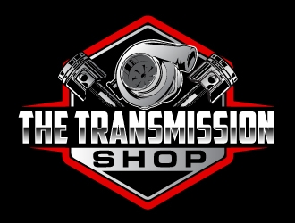 The Transmission Shop logo design by AamirKhan