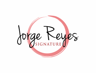 Jorge Reyes Signature logo design by hopee