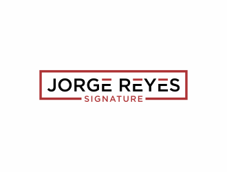 Jorge Reyes Signature logo design by hopee