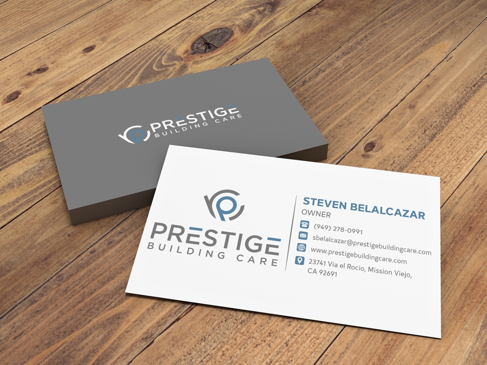 Prestige Building Care logo design by ManishKoli