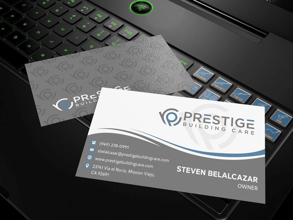 Prestige Building Care logo design by ManishKoli