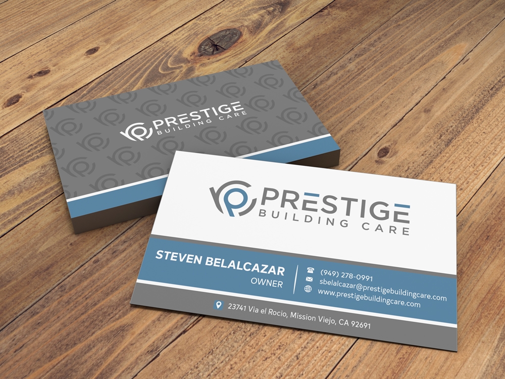 Prestige Building Care logo design by ManishKoli