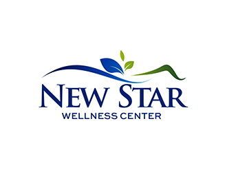 New Star Wellness Center logo design by enzidesign