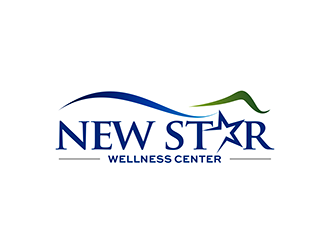 New Star Wellness Center logo design by enzidesign