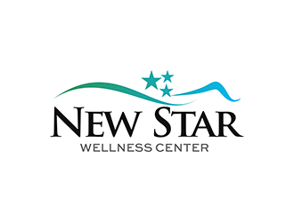 New Star Wellness Center logo design by enzidesign