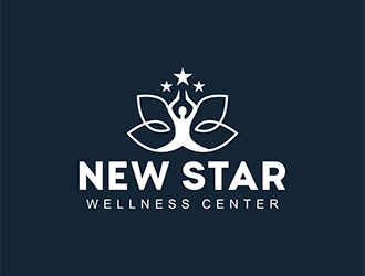 New Star Wellness Center logo design by enzidesign