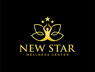 New Star Wellness Center logo design by enzidesign