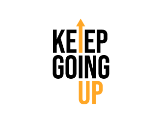 Keep Going Up logo design by denfransko