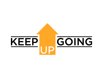 Keep Going Up logo design by denfransko