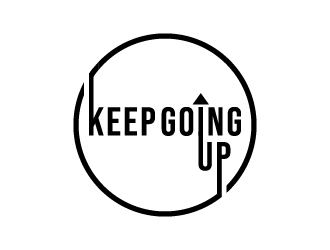 Keep Going Up logo design by pambudi