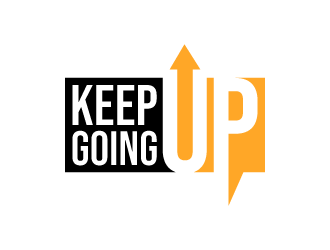 Keep Going Up logo design by denfransko