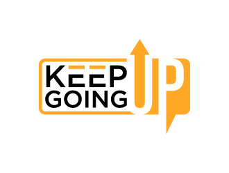 Keep Going Up logo design by denfransko