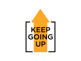 Keep Going Up logo design by denfransko