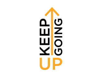 Keep Going Up logo design by denfransko