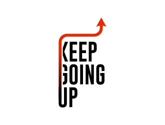 Keep Going Up logo design by Mbezz