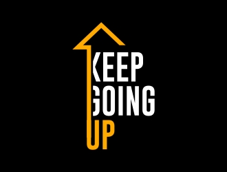 Keep Going Up logo design by Mbezz