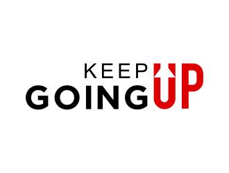 Keep Going Up logo design by Kanya