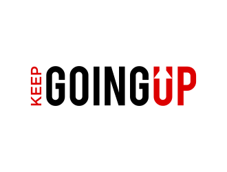 Keep Going Up logo design by Kanya