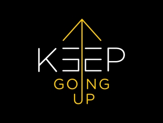 Keep Going Up logo design by aura