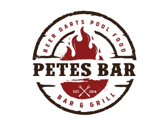 Petes Bar logo design - 48hourslogo.com